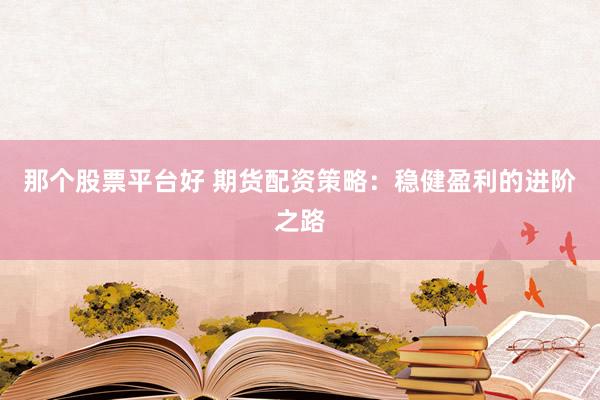 那个股票平台好 期货配资策略：稳健盈利的进阶之路